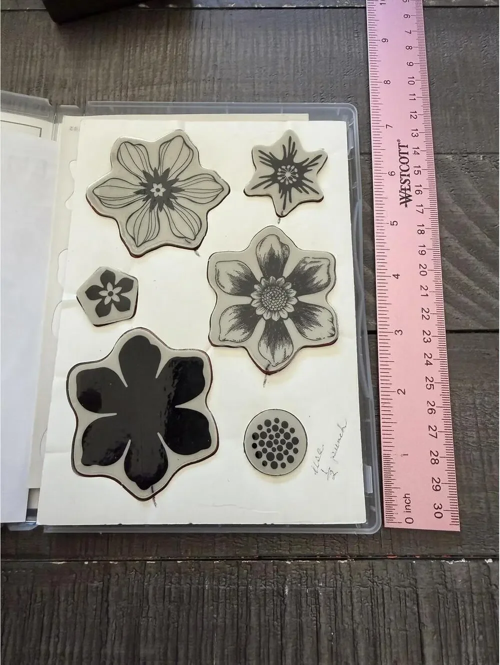 Stampin’ Up Beautiful Bunch stamp set with matching shape punch